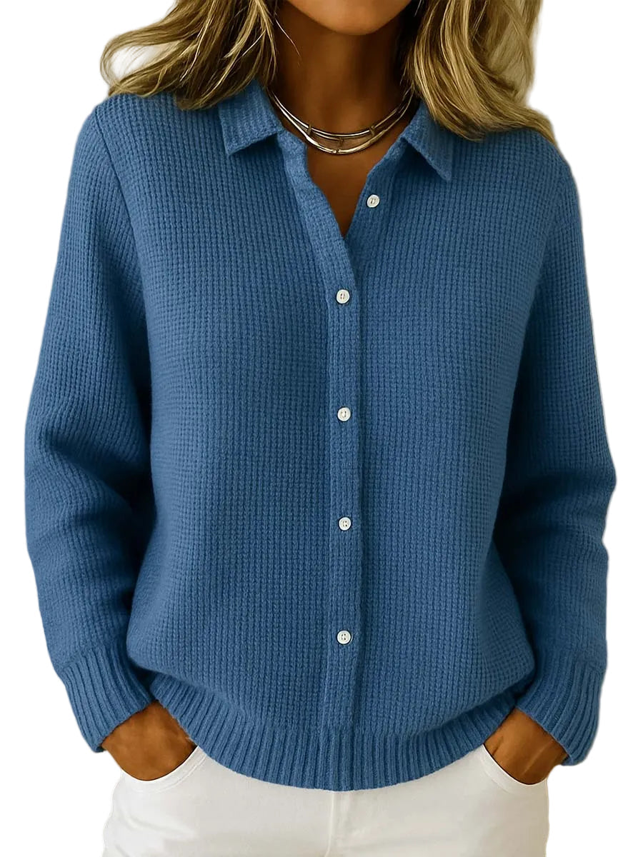 Élise | Cardigan Clásico de Punto con Botones