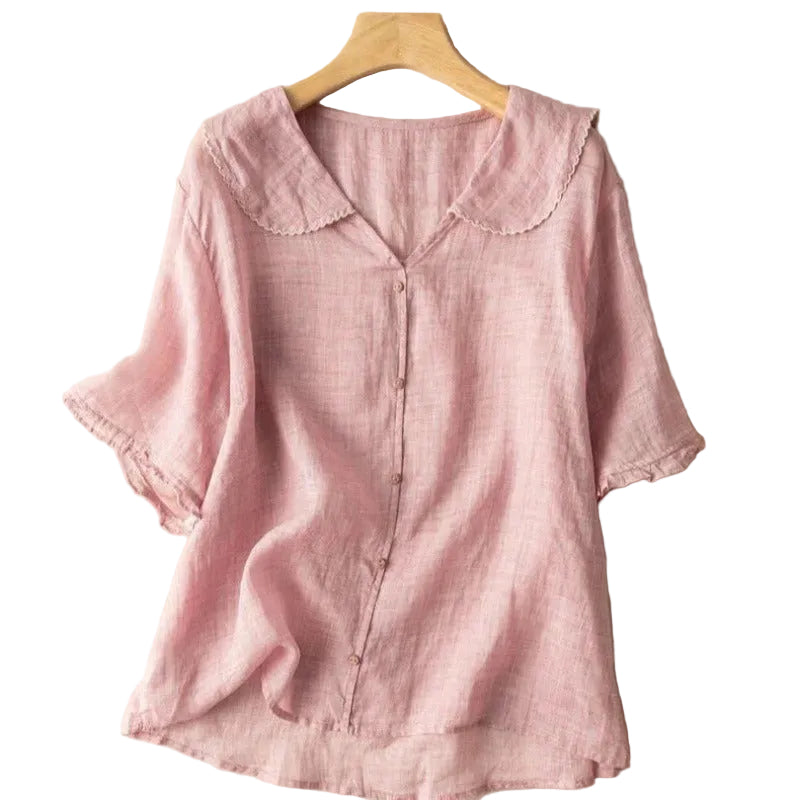 Aline | La Blusa de Lino