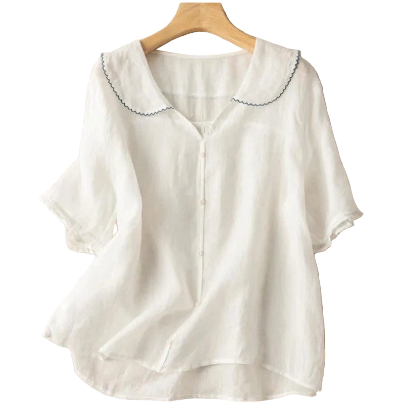 Aline | La Blusa de Lino