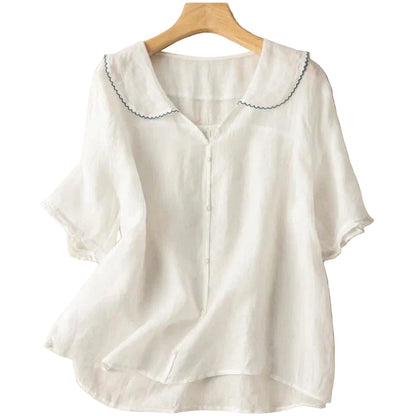 Aline | La Blusa de Lino