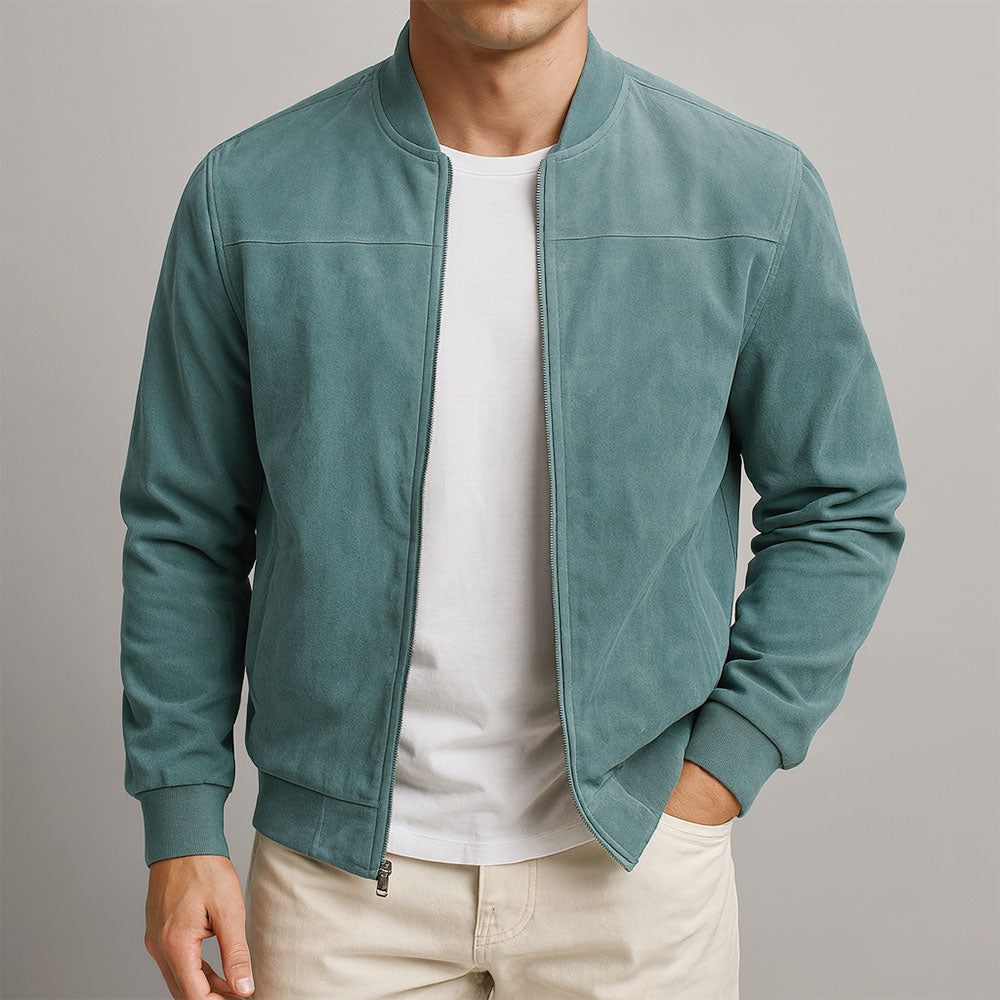 Adriáno | Chaqueta de Ante en una Edición Moderna