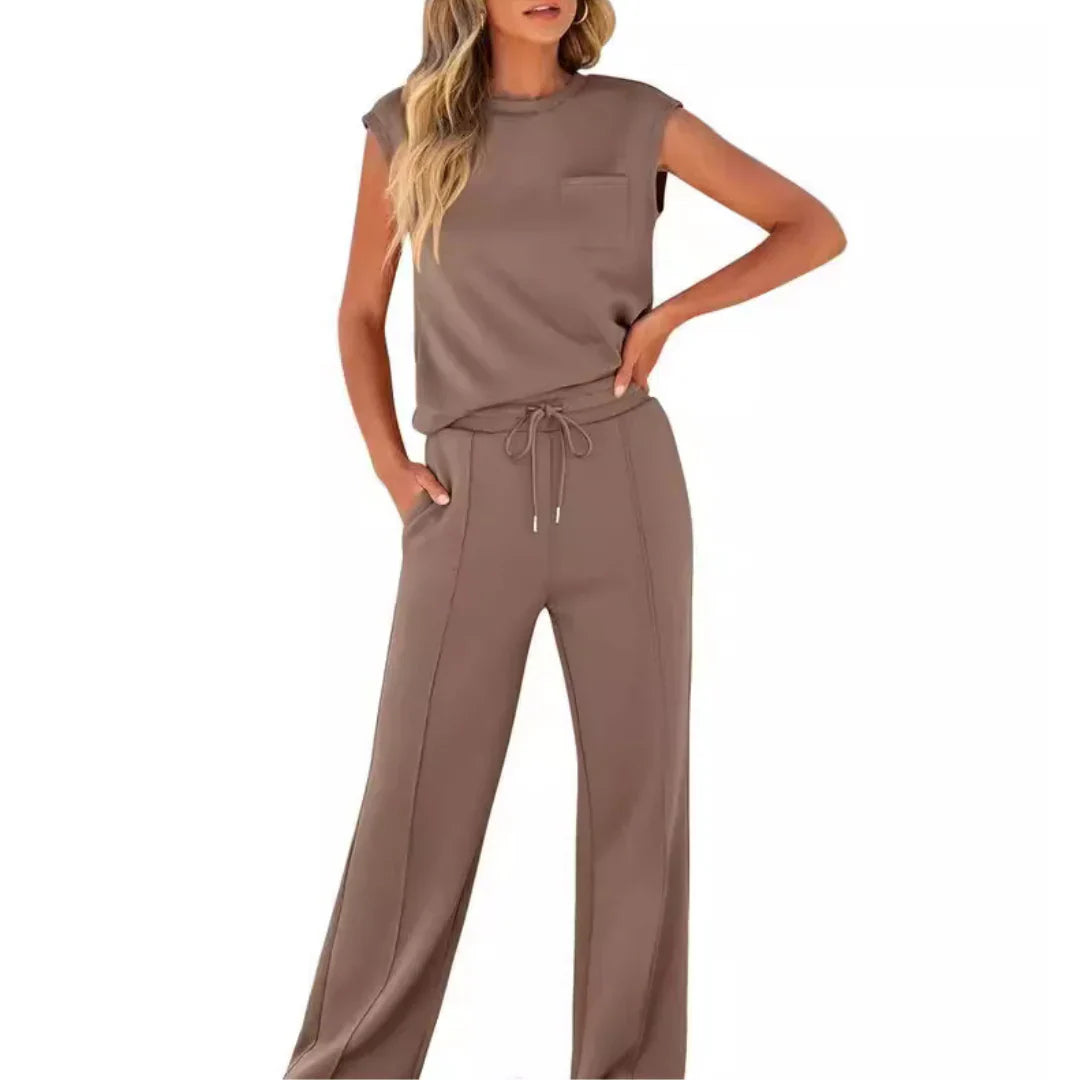 Kaiya | Conjunto Casual de Verano en Suavidad
