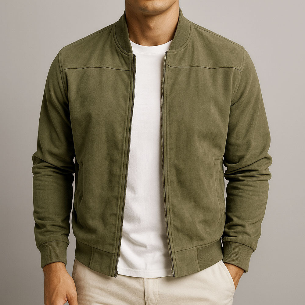 Adriáno | Chaqueta de Ante en una Edición Moderna