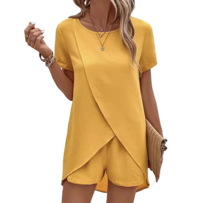 Amalia | Conjunto de descanso elegante para el verano