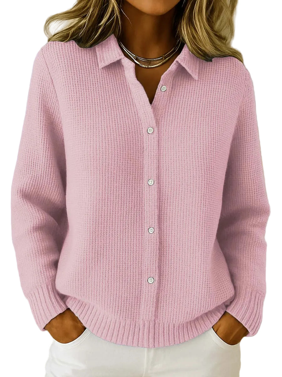 Élise | Cardigan Clásico de Punto con Botones