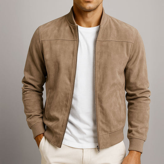 Adriáno | Chaqueta de Ante en una Edición Moderna