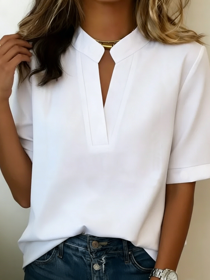 Kyara | Blusa elegante con cuello refinado