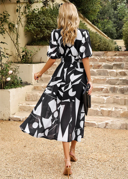 Elina | Vestido Midi Floral Halagador
