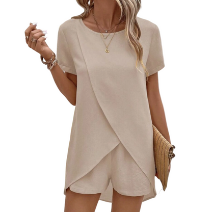 Amalia | Conjunto de descanso elegante para el verano