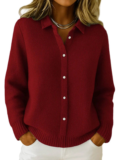 Élise | Cardigan Clásico de Punto con Botones