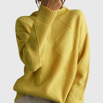 Jeanne | Top elegante de cuello alto