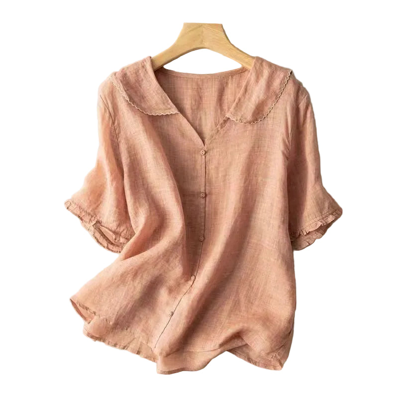 Aline | La Blusa de Lino