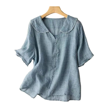 Aline | La Blusa de Lino