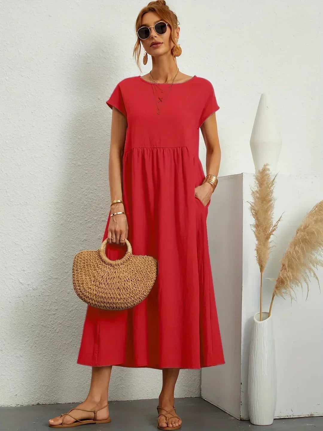 Lise | Vestido midi fluido de elegancia atemporal
