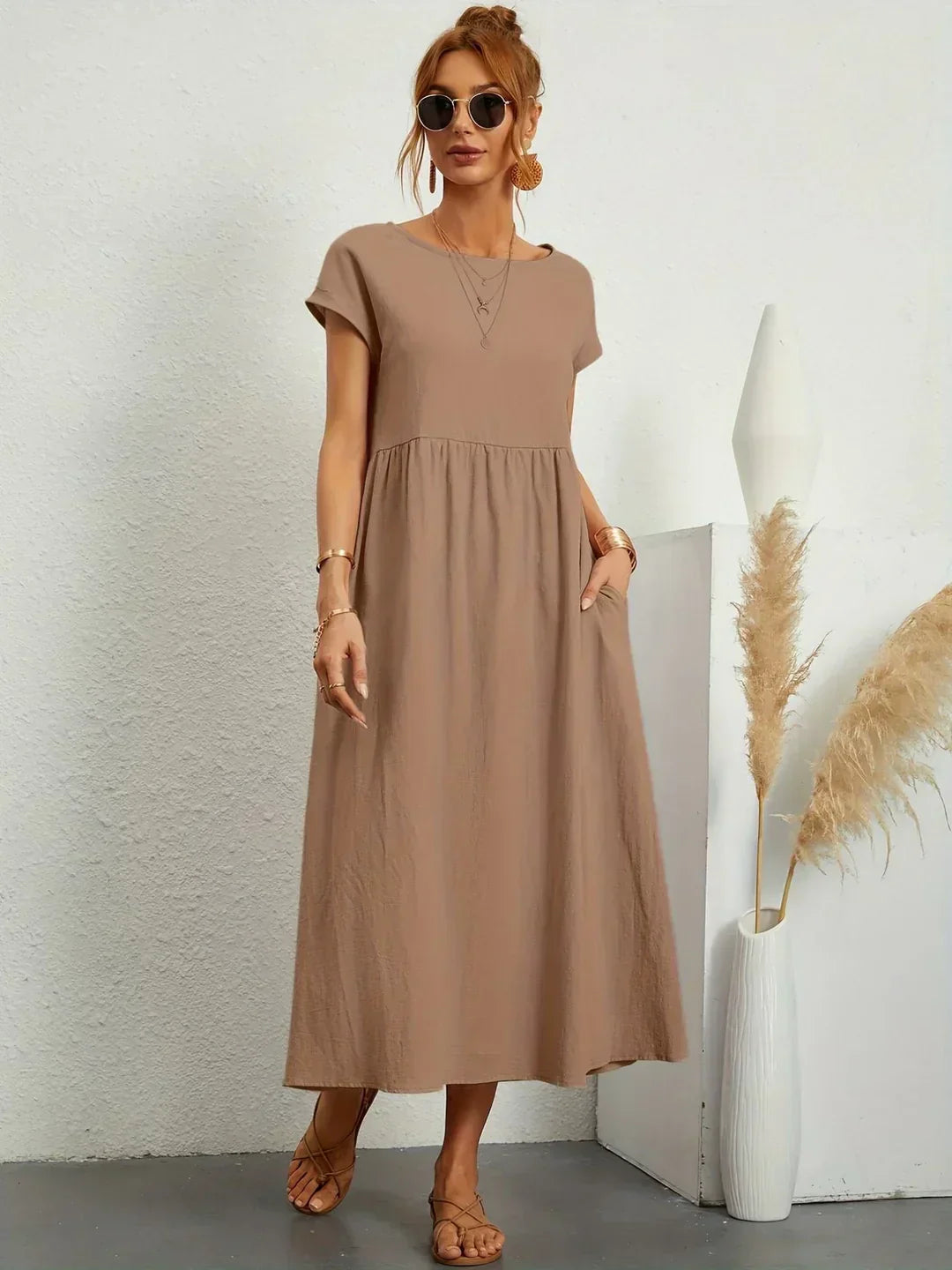 Lise | Vestido midi fluido de elegancia atemporal