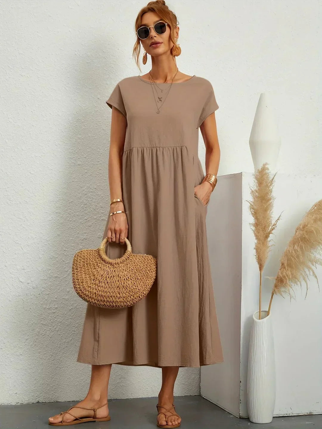 Lise | Vestido midi fluido de elegancia atemporal