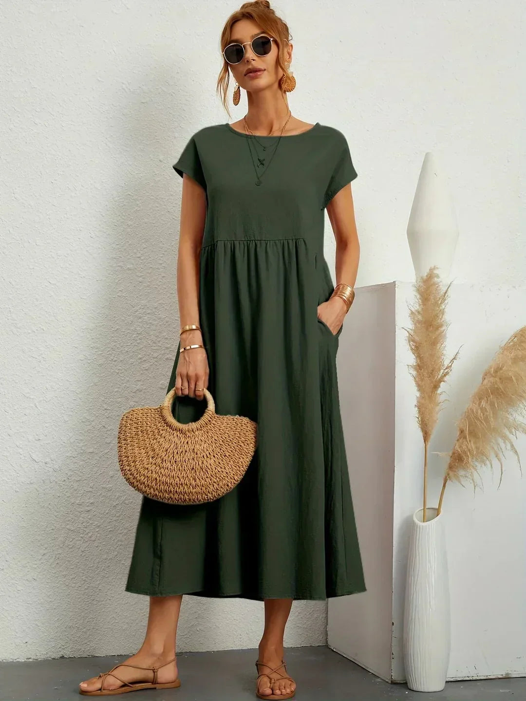 Lise | Vestido midi fluido de elegancia atemporal