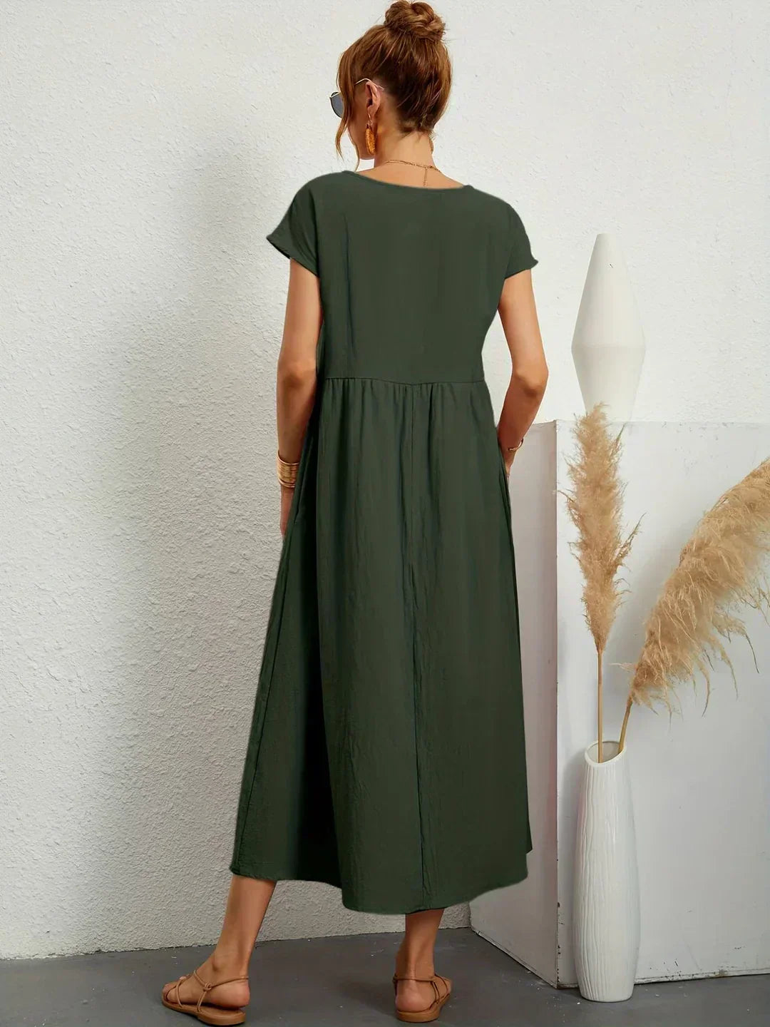 Lise | Vestido midi fluido de elegancia atemporal