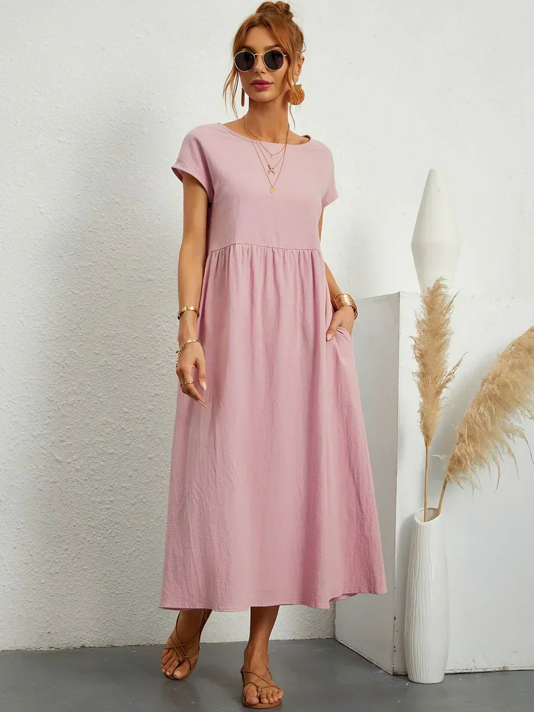 Lise | Vestido midi fluido de elegancia atemporal