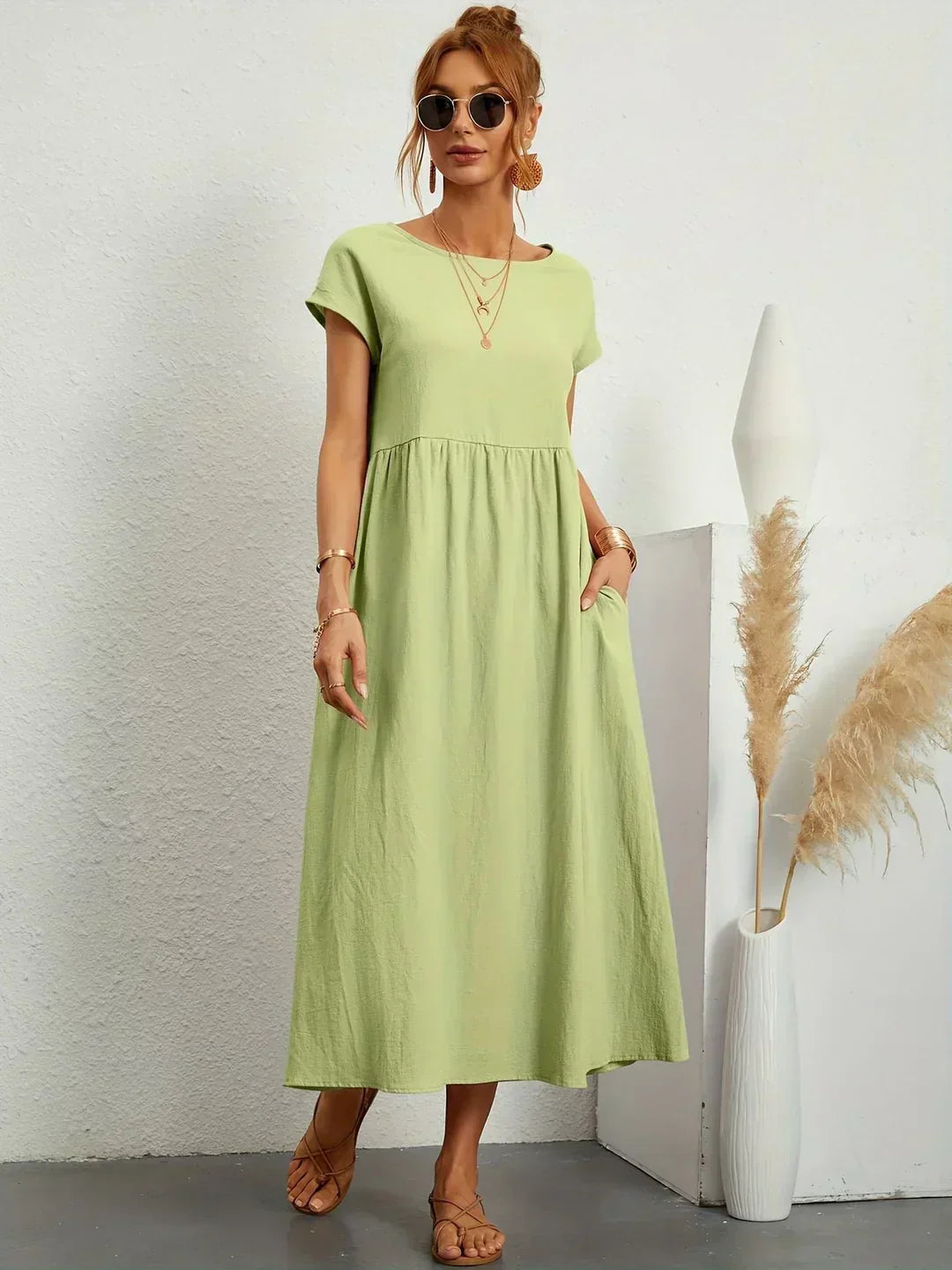Lise | Vestido midi fluido de elegancia atemporal