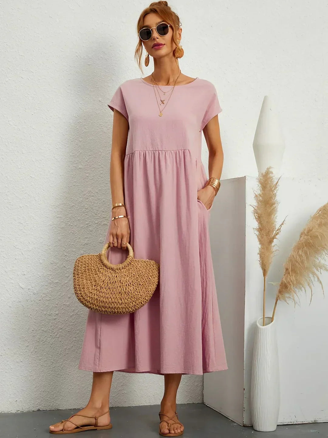Lise | Vestido midi fluido de elegancia atemporal