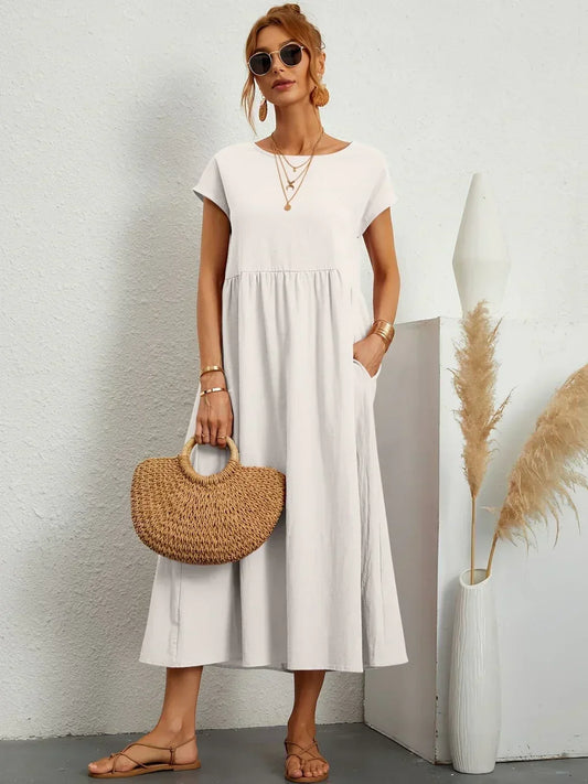 Lise | Vestido midi fluido de elegancia atemporal