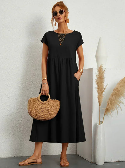 Lise | Vestido midi fluido de elegancia atemporal