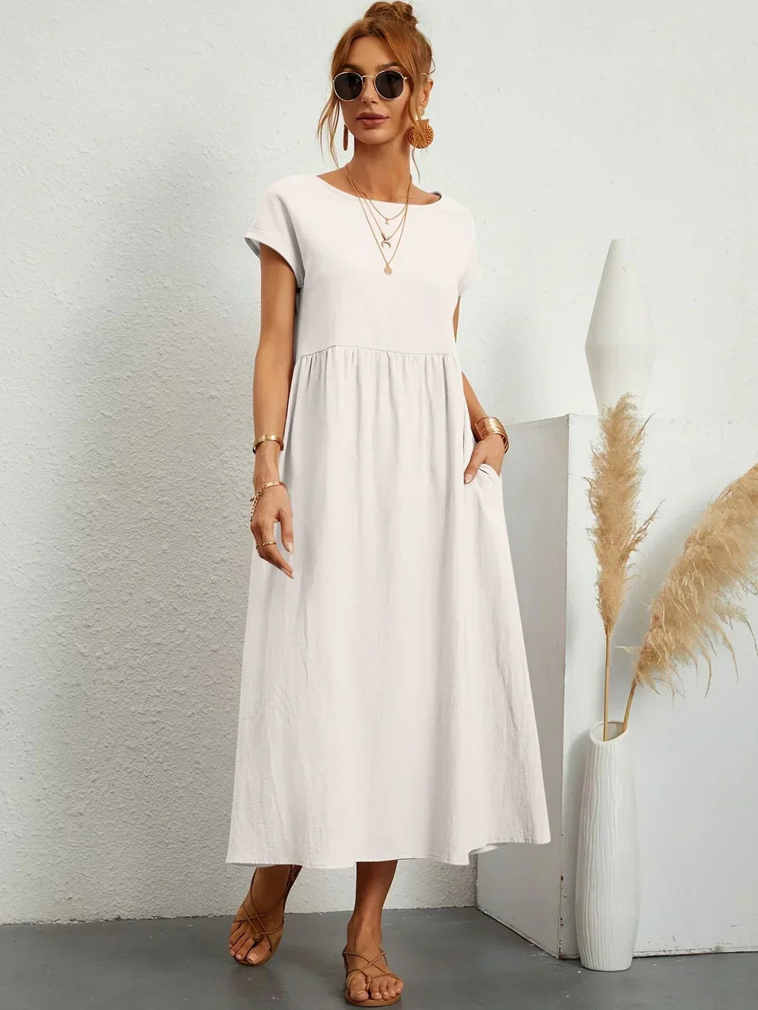 Lise | Vestido midi fluido de elegancia atemporal
