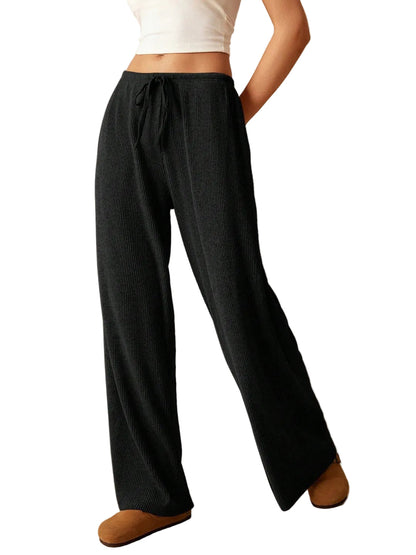 Milena | Pantalón suave de punto acanalado