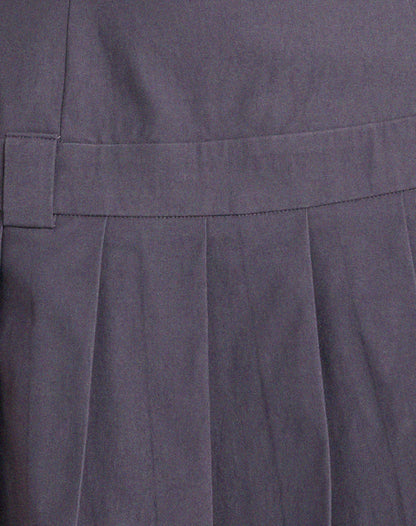 Mirelle | Vestido corto strapless plisado