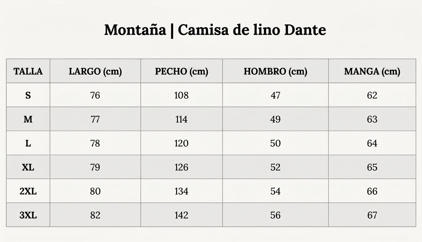 Dante | Camisa de lino