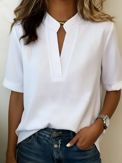 Kyara | Blusa elegante con cuello refinado