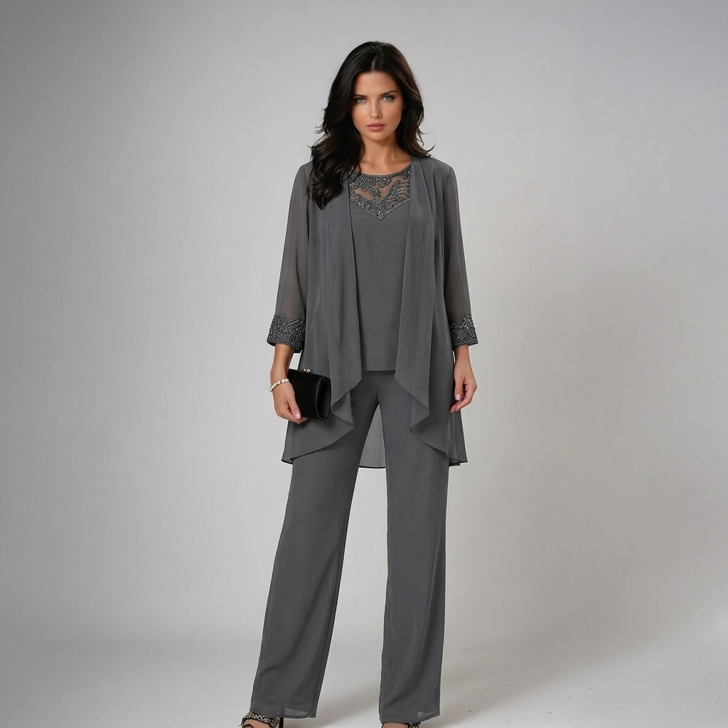 Iva | Conjunto Elegante de Tres Piezas