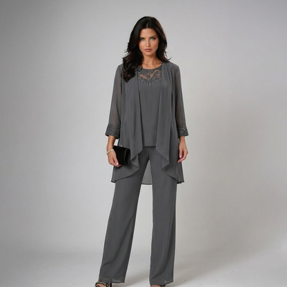 Iva | Conjunto Elegante de Tres Piezas