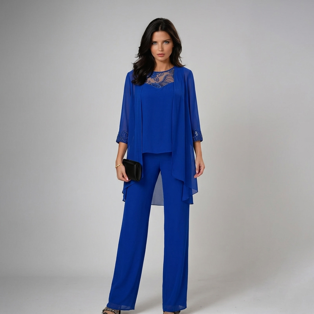 Iva | Conjunto Elegante de Tres Piezas