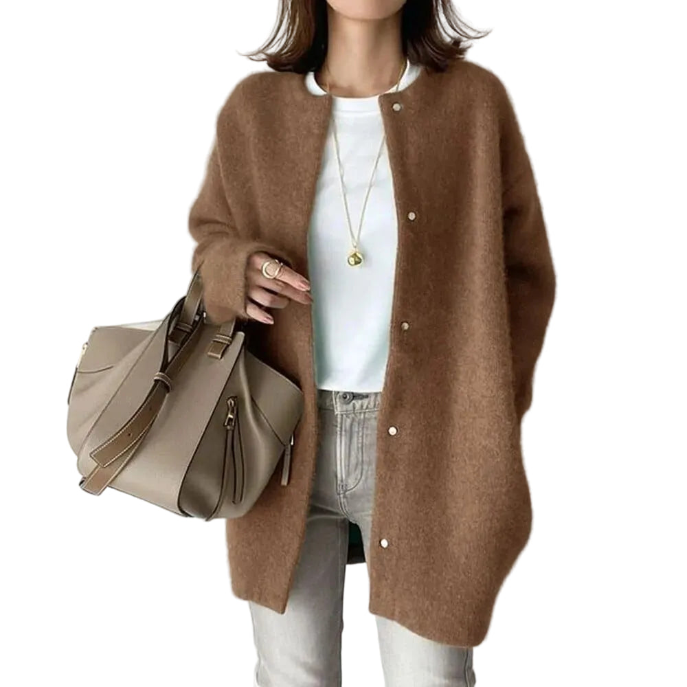 Delphine | Chaqueta de Punto Elegante con Botones