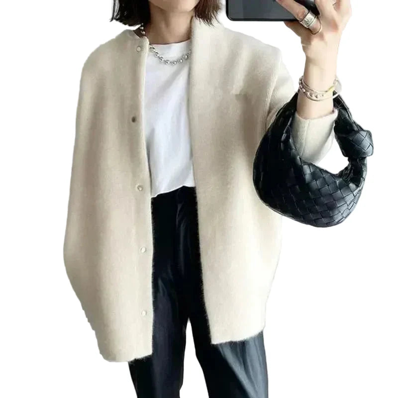 Delphine | Chaqueta de Punto Elegante con Botones