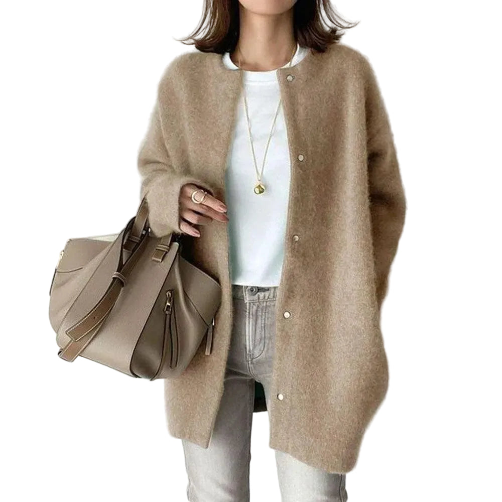 Delphine | Chaqueta de Punto Elegante con Botones